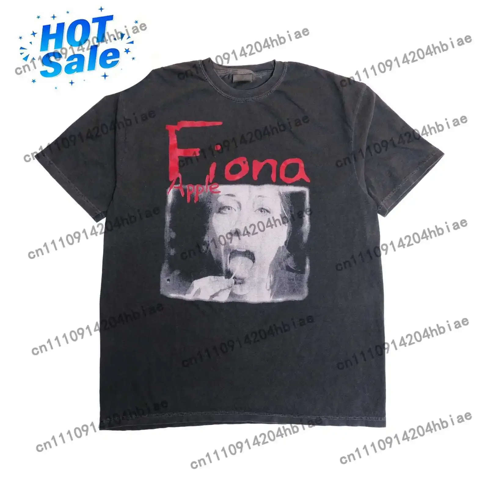 Band Tee Faded 90S - Fiona Apple When The Pawn... Tee