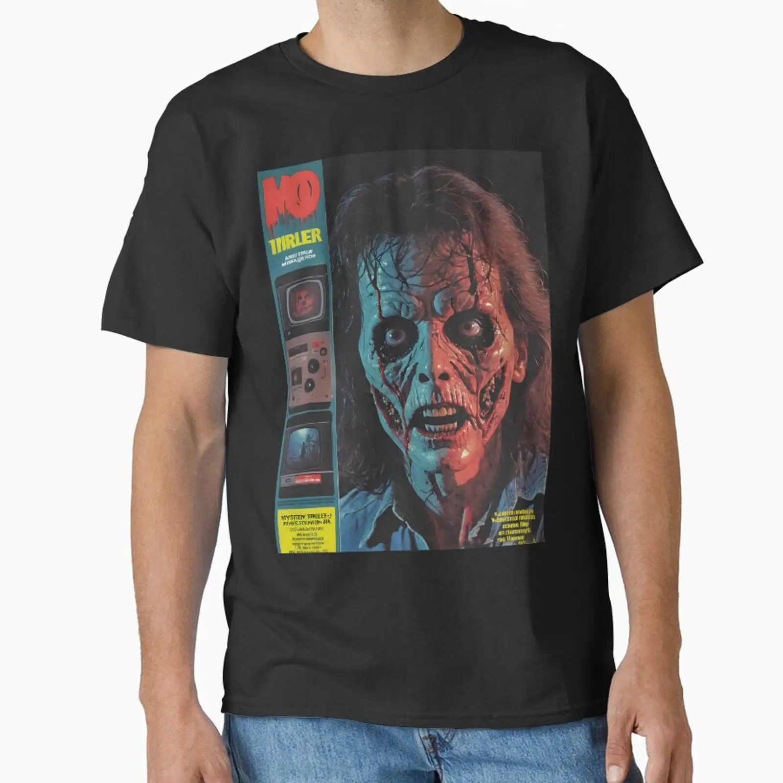 Vintage Fashion Magazines - horror tv magazine Classic T Shirt