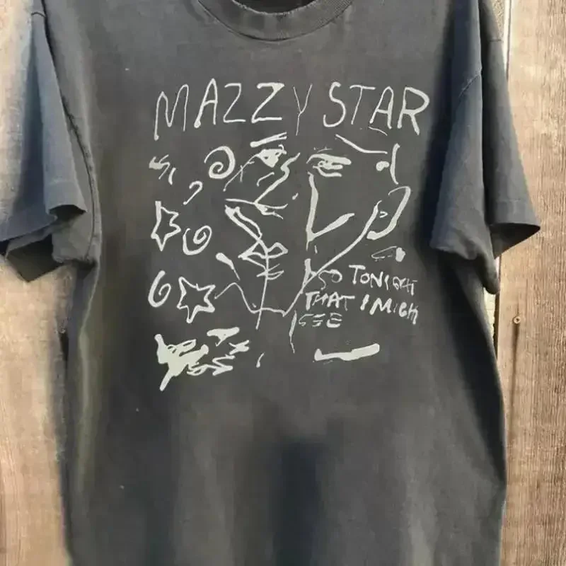 Band Tee Faded 90S - VTG 90s Reprint Mazzy Star band