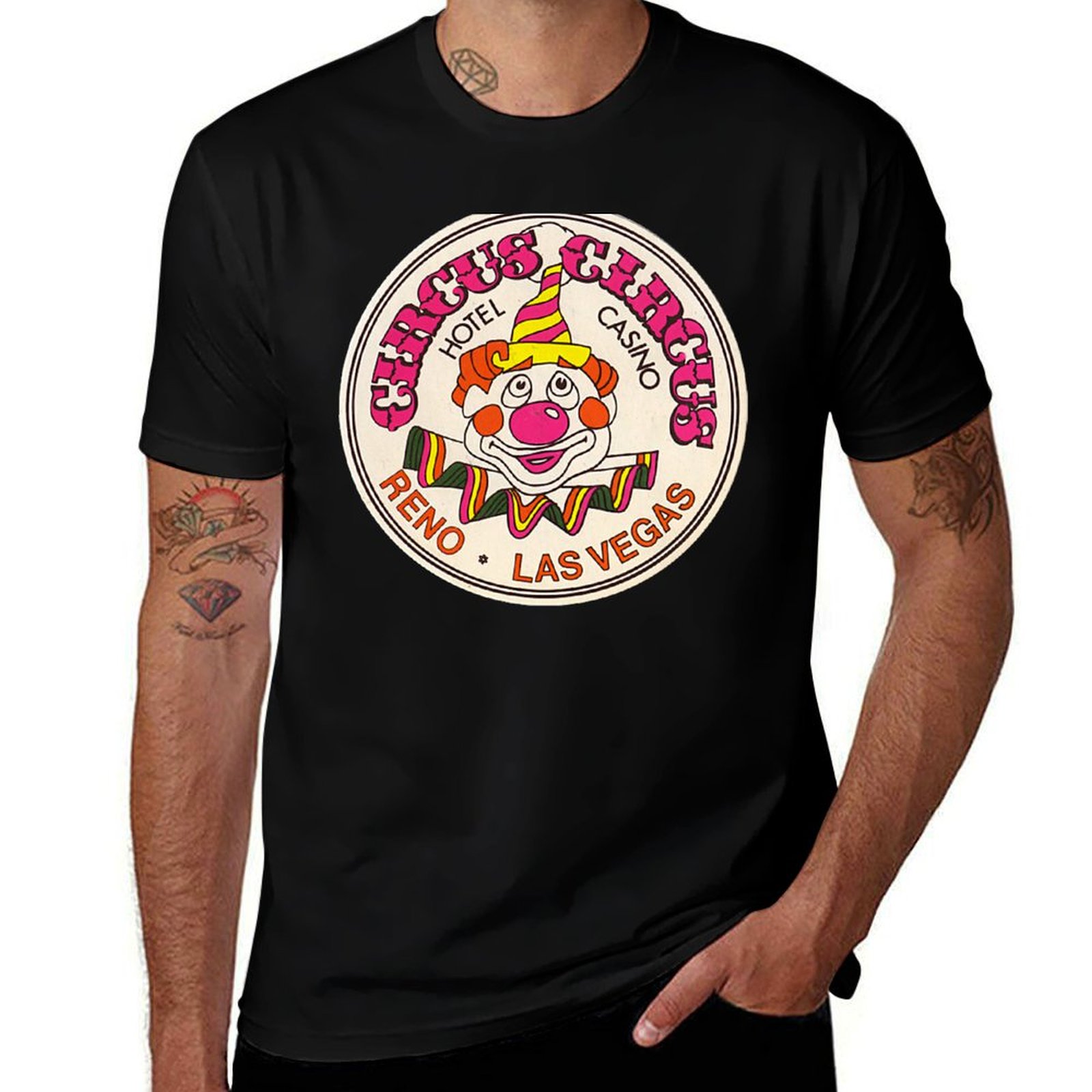 Vintage Fashion Las Vegas - Circus Circus Casino Hotel Vintage Clown