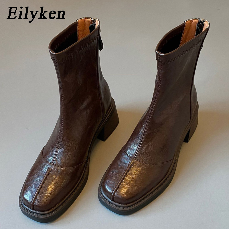 Vintage Fashion Designers - Eilyken Fashion Design Split Stitching Slim