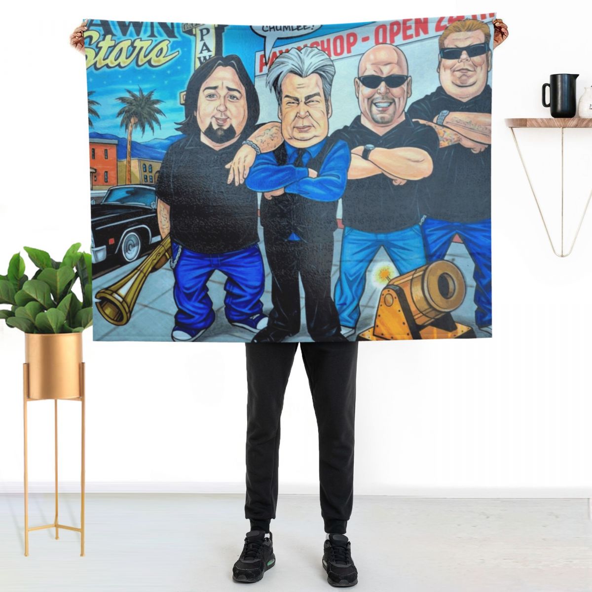 Pawn Stars in Las Vegas Throw  - đánh giá và giá Vintage Fashion Las Vegas