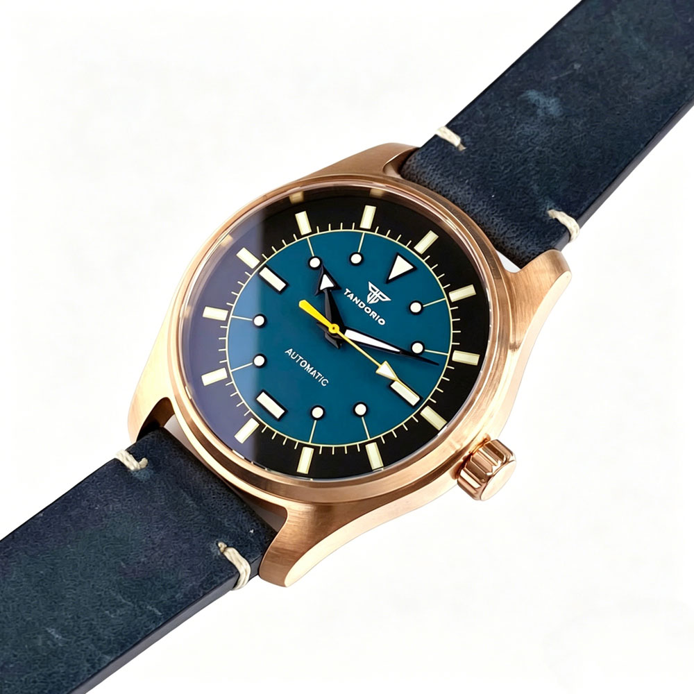 New Cusn8 Bronze Pilot Watch 3 - đánh giá và giá Vintage Fashion Complete