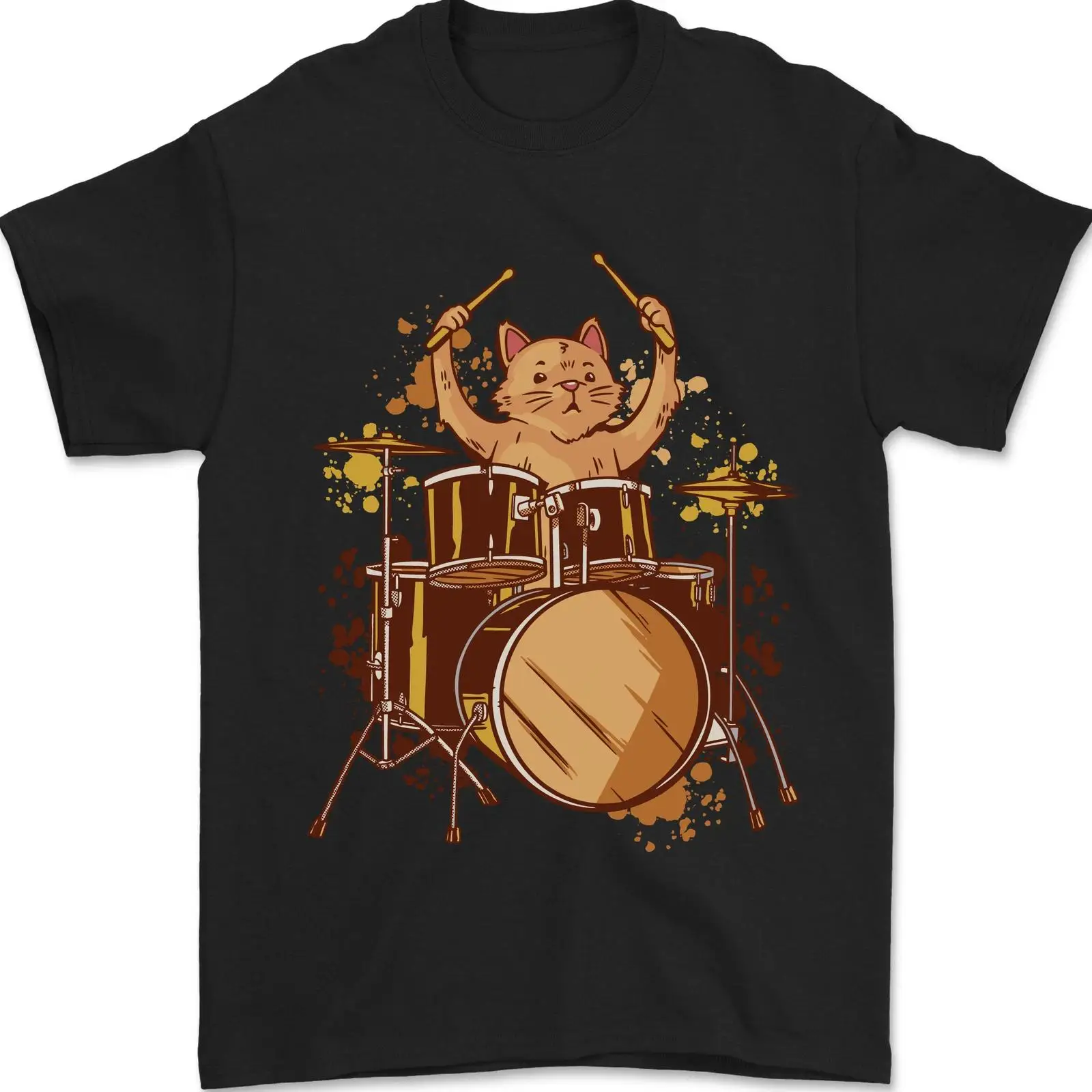 A Cat Drummer Drumming Herren  - đánh giá và giá Vintage Fashion Herren