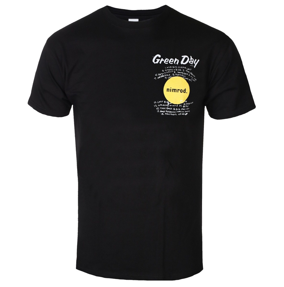 Green Day Distressed Faded Ban - đánh giá và giá Band Tee Faded 90S