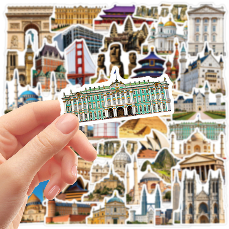 50PCS Famous City Landmark Tra - đánh giá và giá Vintage Fashion Magazines