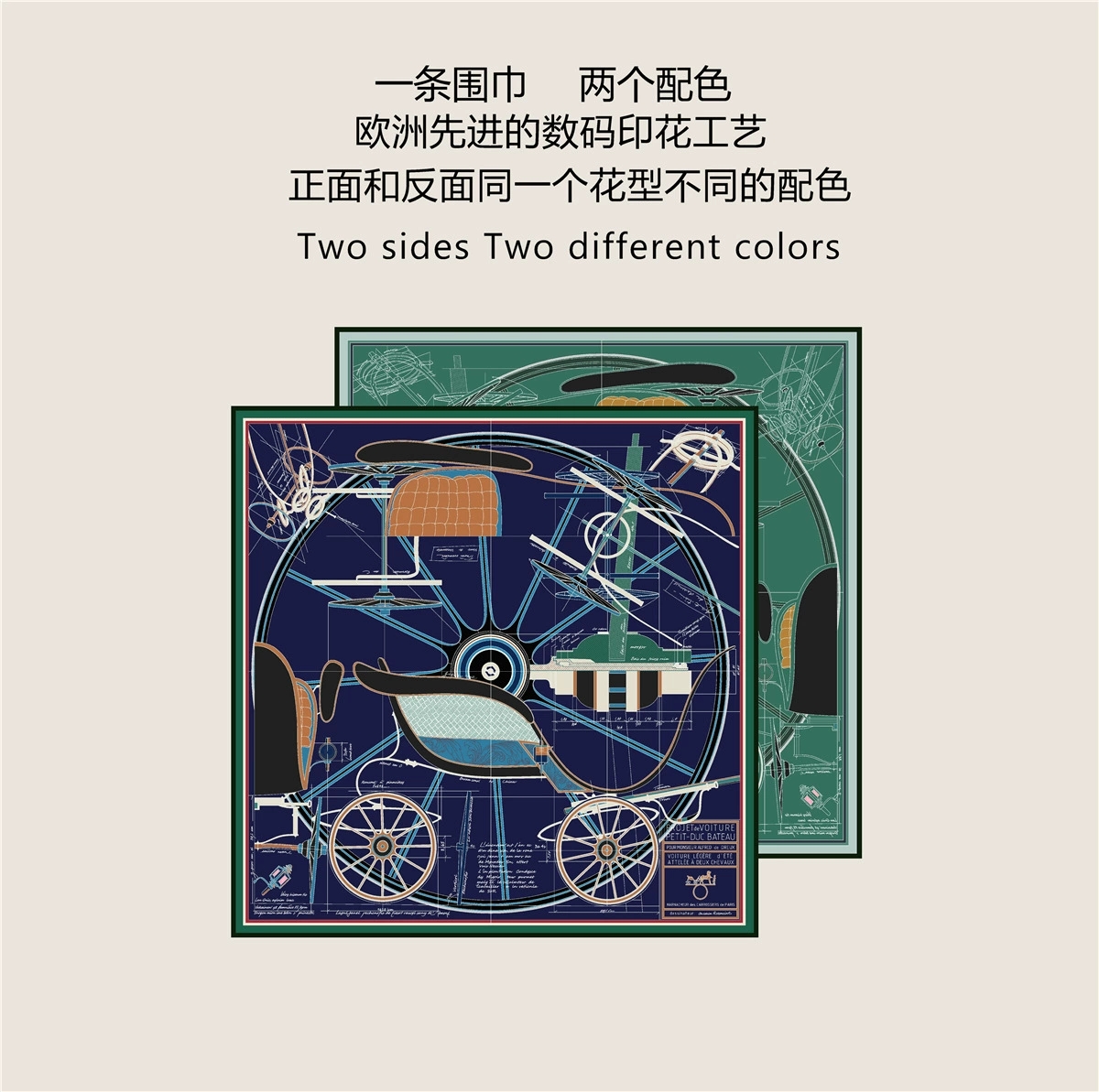 90cm New Style Rolled Edge Dou - đánh giá và giá Vintage Fashion Wheel