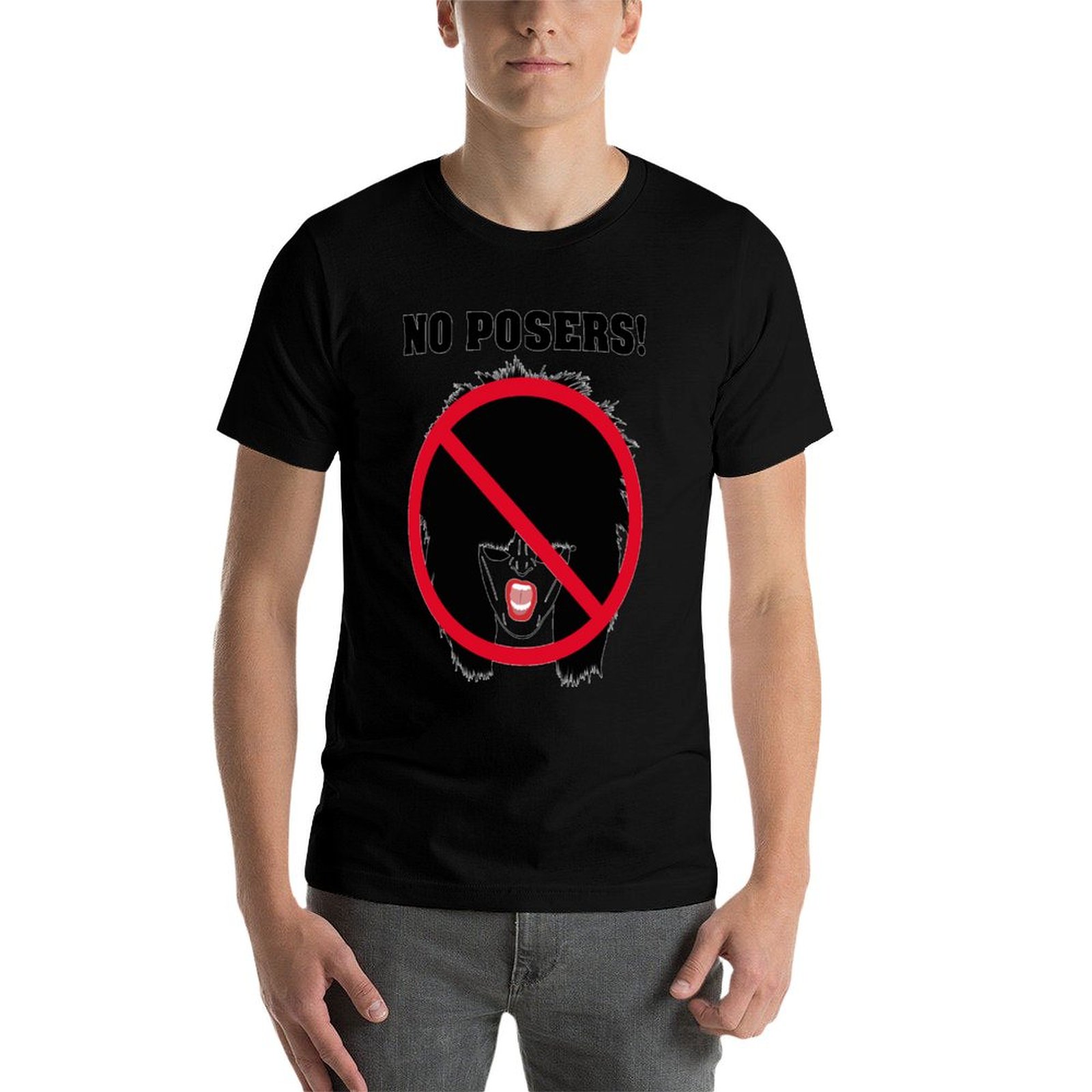 no art posers band 80s 90s ret - đánh giá và giá Band Tee Faded 90S