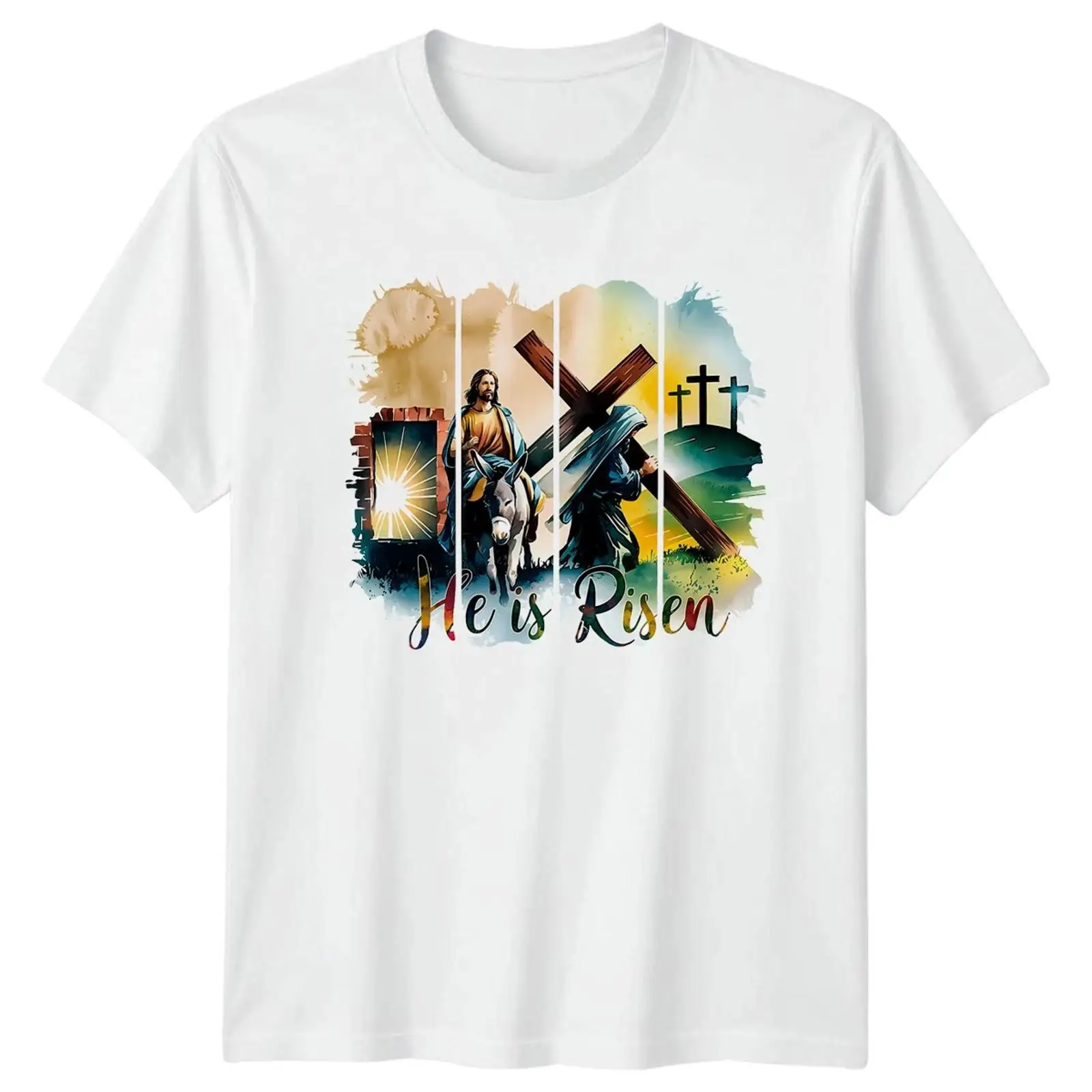 He Is Risen Christianity Relig - đánh giá và giá Vintage Fashion Herren