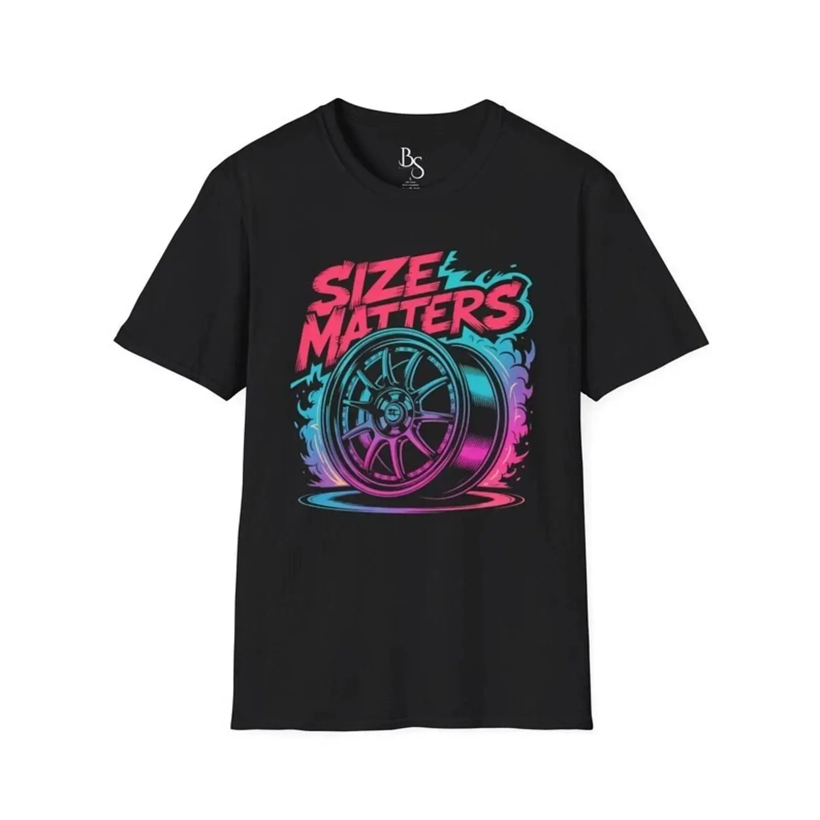 Size Matters T Shirt Car Wheel - đánh giá và giá Vintage Fashion Wheel