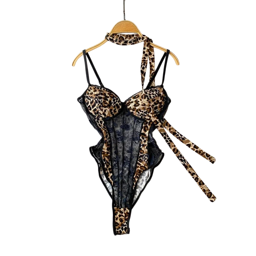 Women Hotsweet V-neck Leopard  - đánh giá và giá Vintage Fashion Aesthetic