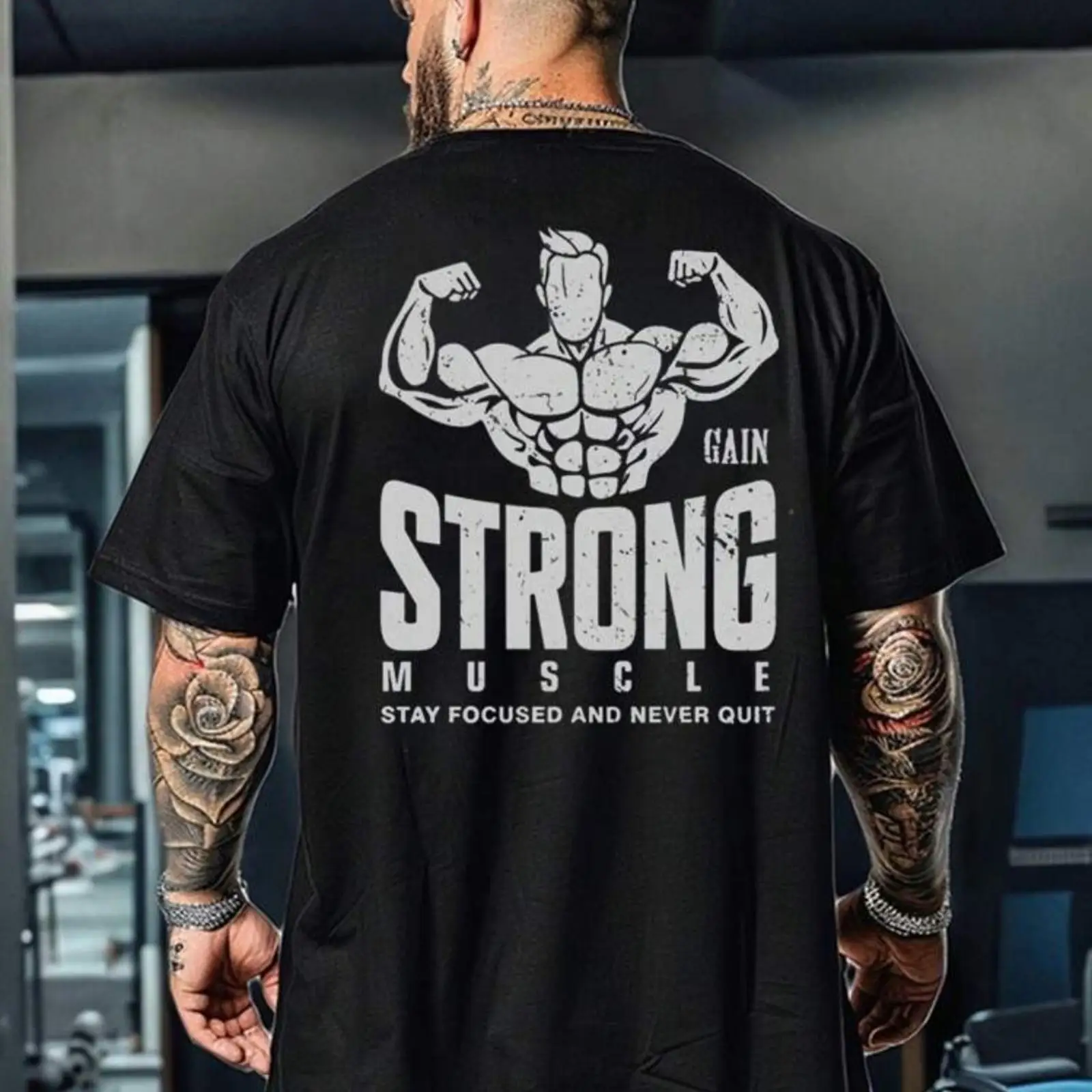 Gain Strong Muscle Stay Focuse - đánh giá và giá Vintage Fashion Herren