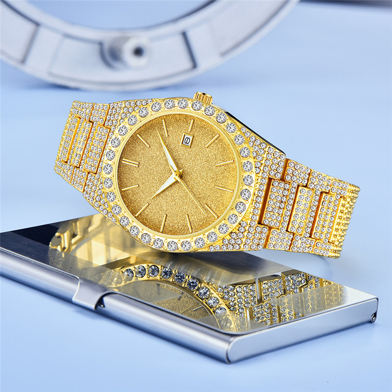 Men Big Brand Watches Hip Hop  - đánh giá và giá Vintage Fashion Complete