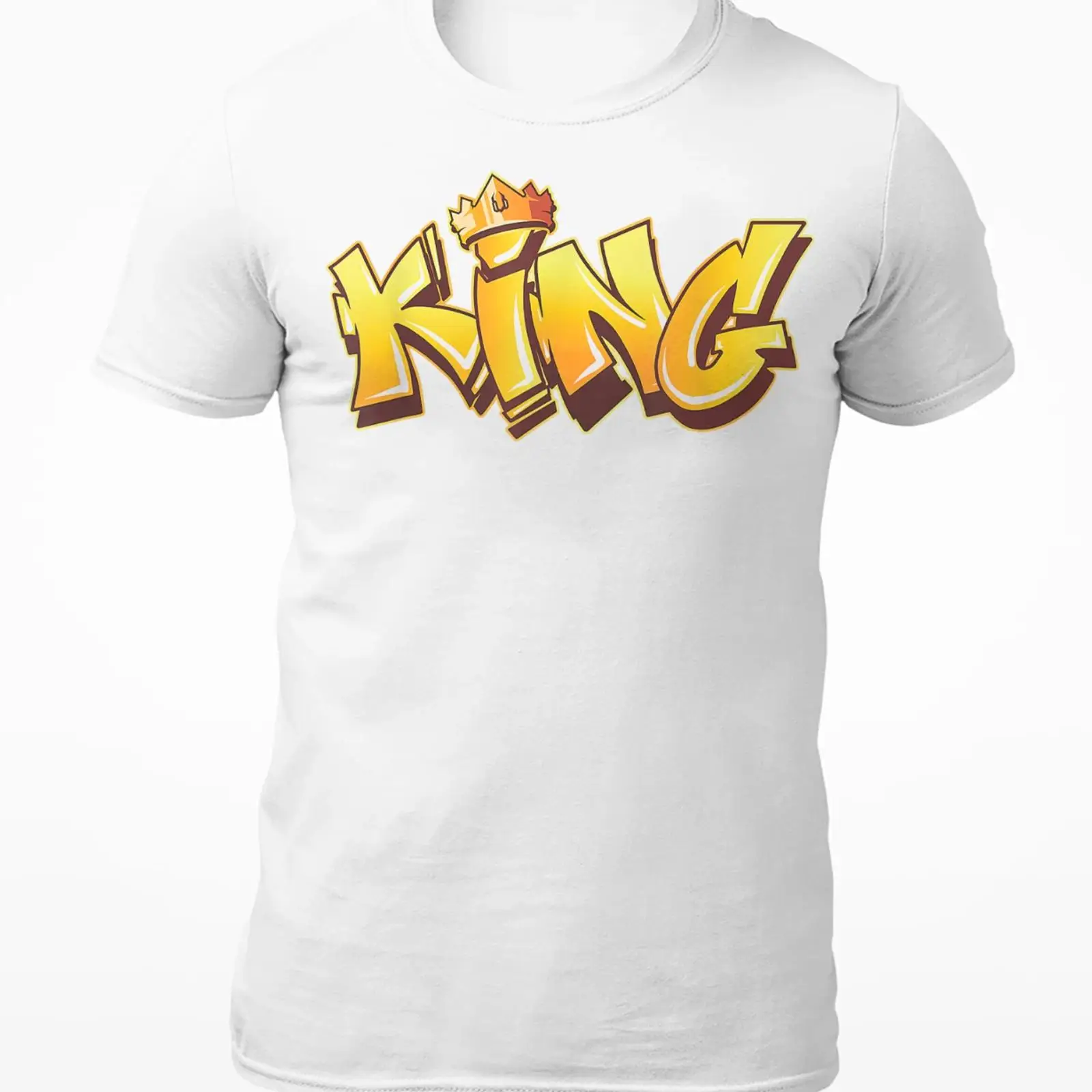 King Graffiti Artwork buntes H - đánh giá và giá Vintage Fashion Herren