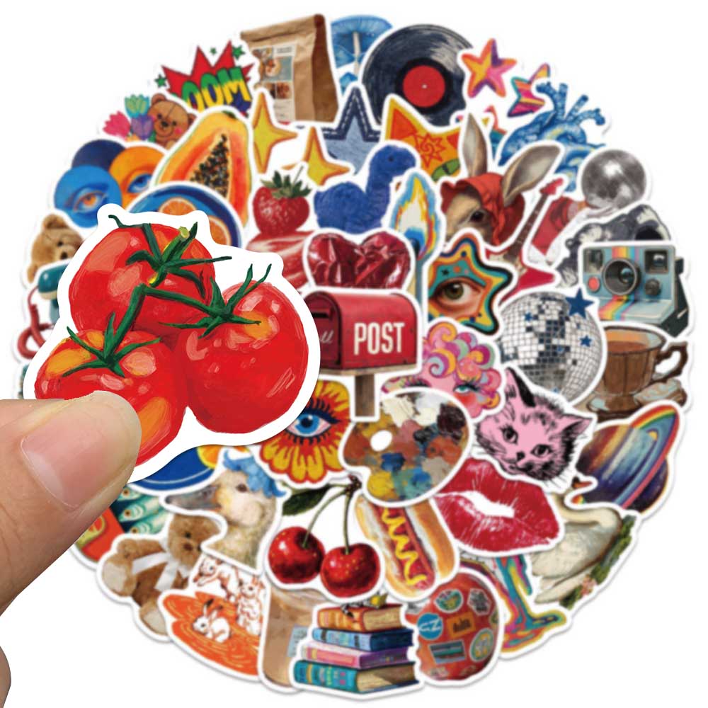 50pcs Vintage Y2K Sticker Fash - đánh giá và giá Vintage Fashion Magazines