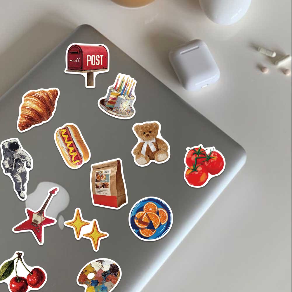50pcs Vintage Y2K Sticker Fash - đánh giá và giá Vintage Fashion Magazines