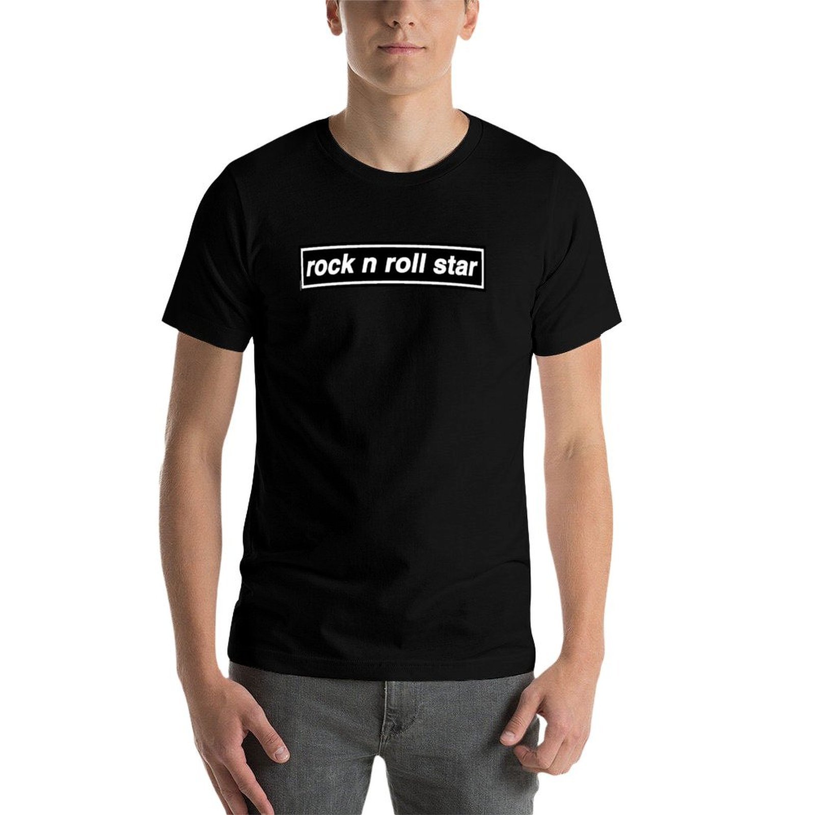 Rock n Roll Star - OASIS Band  - đánh giá và giá Band Tee Faded 90S