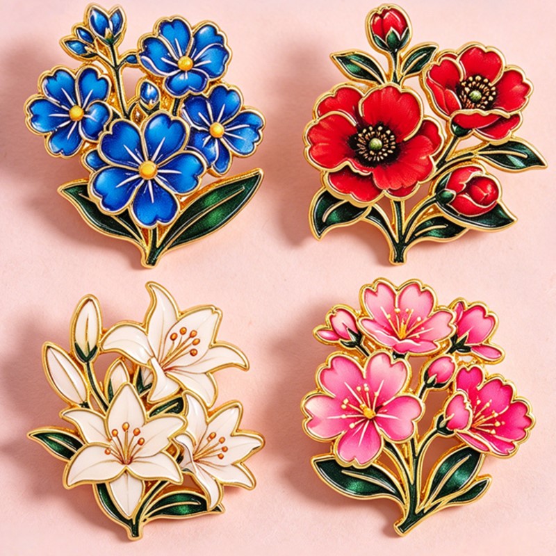 Cute Vintage Colorful Floral E - đánh giá và giá Vintage Fashion Designers