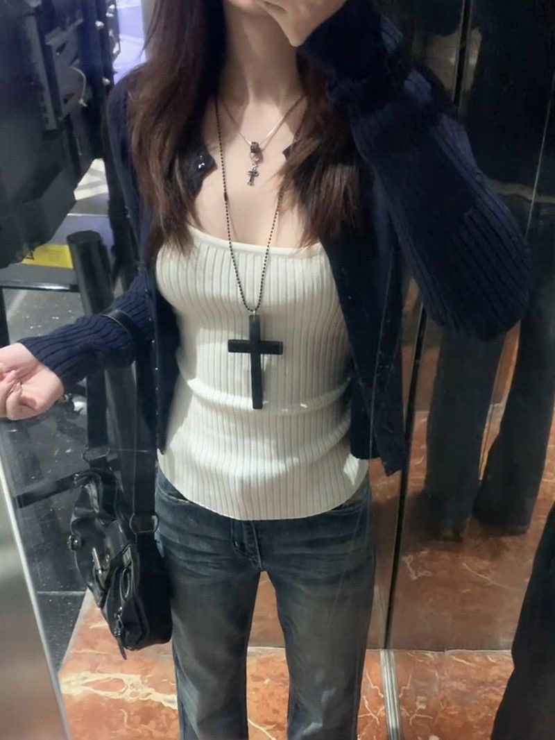 Y2k Harajuku Hot Girl Slim Aut - đánh giá và giá Vintage Y2K